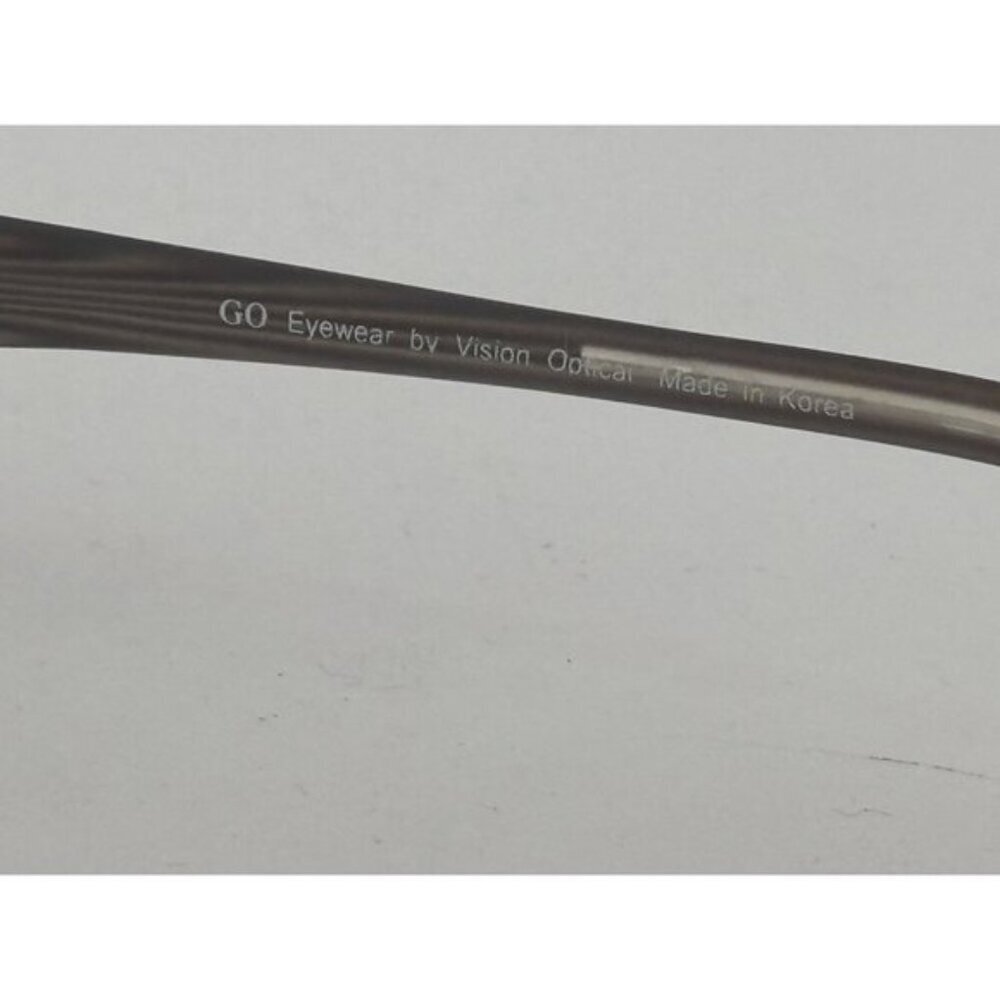 GO EYEWEAR - GO 2838 53-16-138 CHOCO BROWN STRIPED Rectangle Glasses Frames - Picture 8 of 9